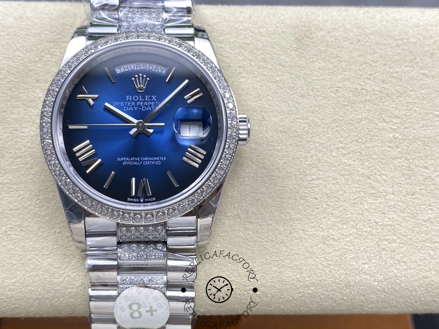 Rolex Day Date 128349RBR 0048 36mm - QualitySwissReplica