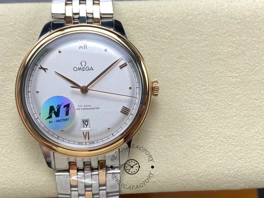 Omega De Ville Automatic 40MM Men's Replica Watch 434.20.40.20.02.001 - QualitySwissReplica