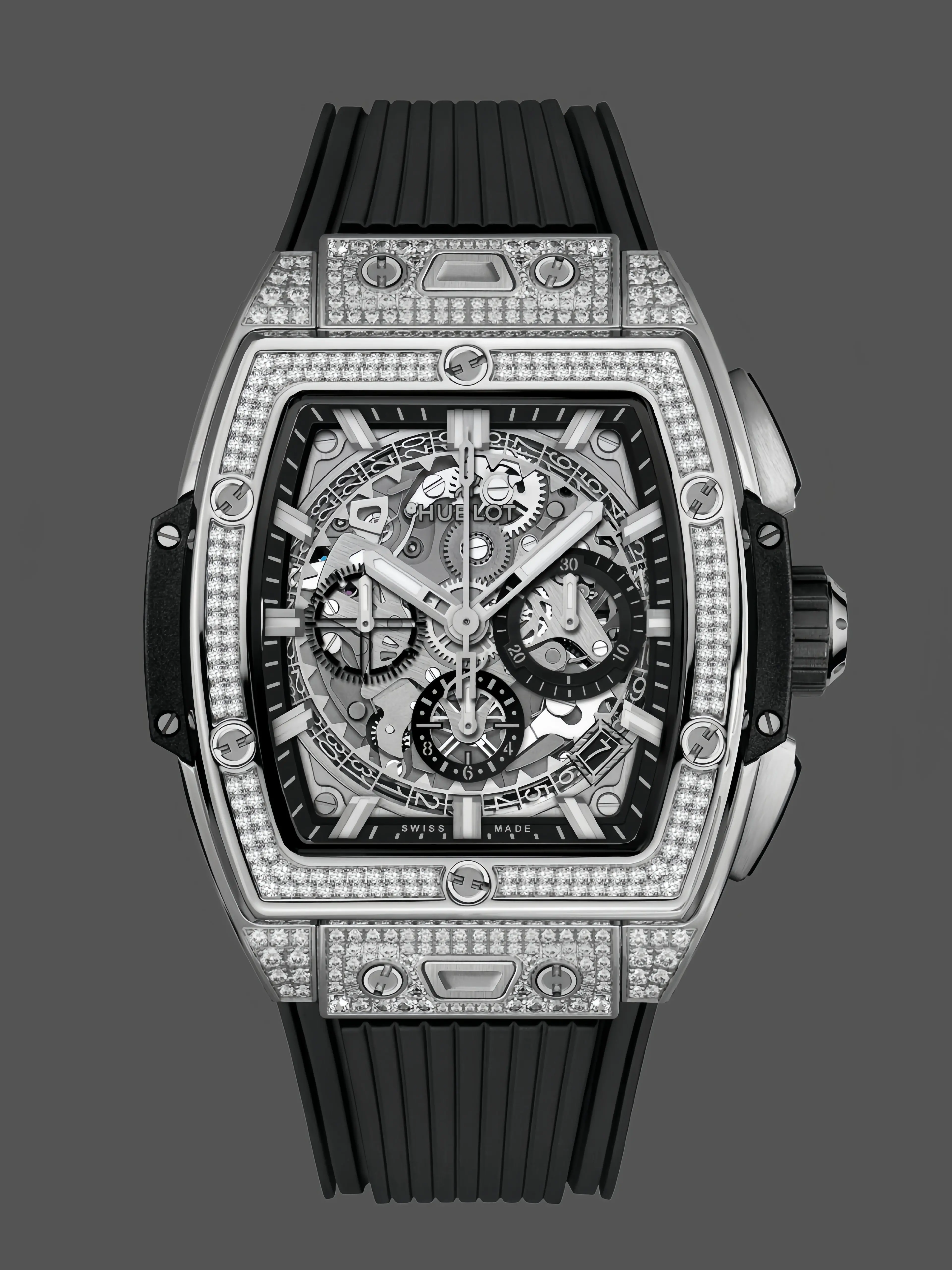 Hublot Spirit of Big Bang Titanium Pavé 42 mm 642.NX.0170.RX.1704 - QualitySwissReplica