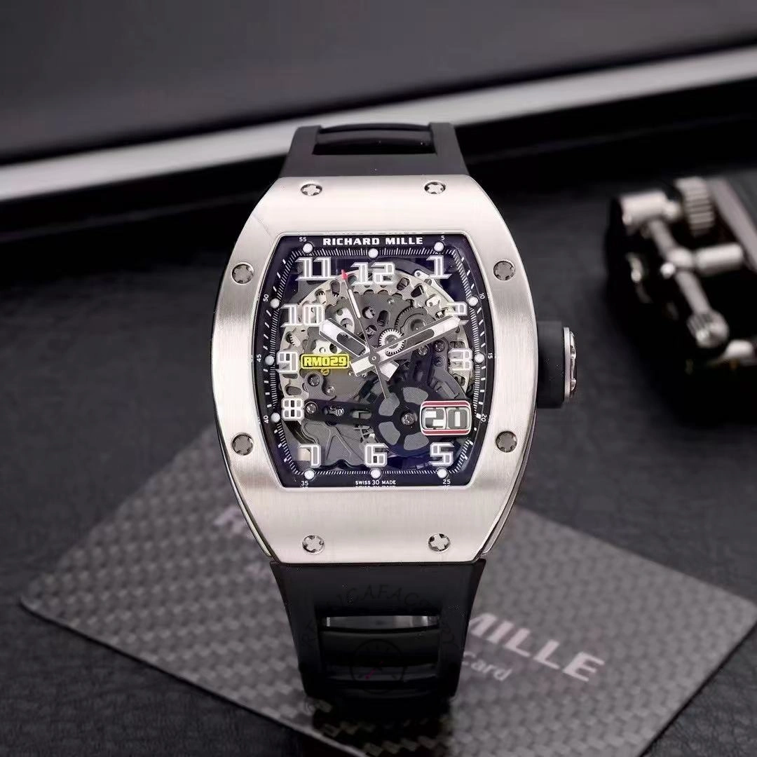 Richard Mille RM 029 Oversized Date Titanium Replica Watch - QualitySwissReplica