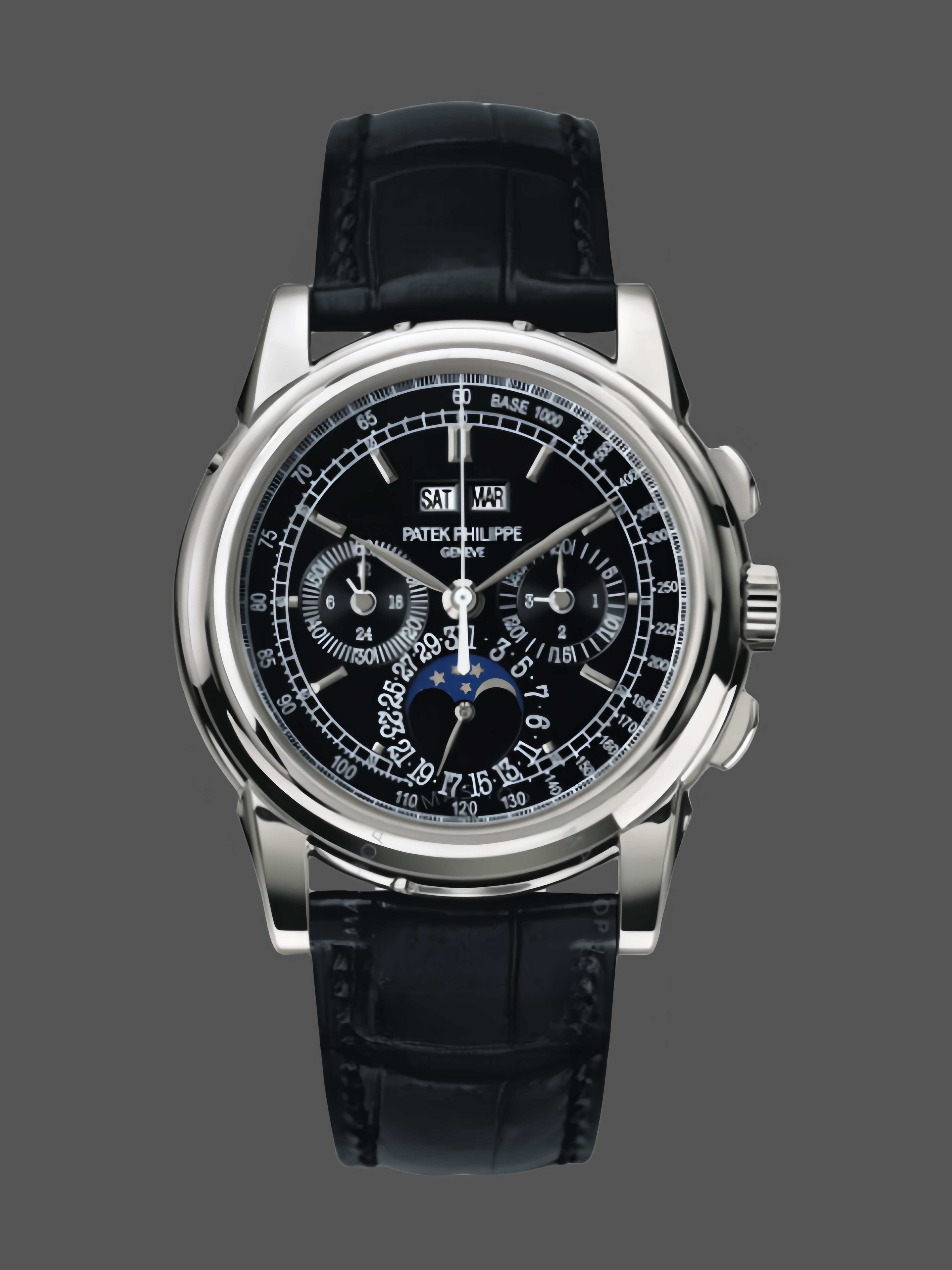 Patek Philippe Perpetual Calendar Chronograph Grand Complications 5970P 001 - QualitySwissReplica