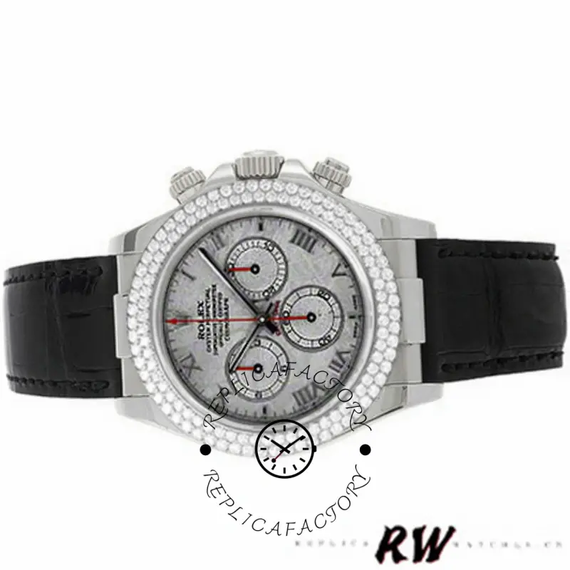 Rolex Cosmograph Daytona 116589 Meteorite Grey Dial 40MM Mens Replica Watch - QualitySwissReplica
