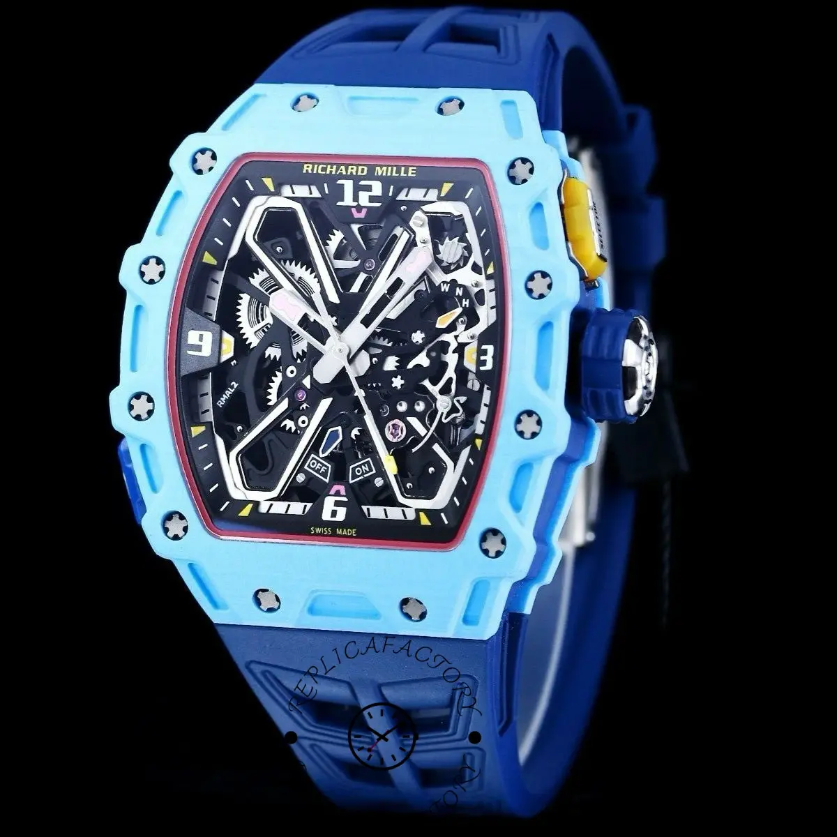 Richard Mille Automatic Winding Rafael Nadal Pastel RM 35-03 - QualitySwissReplica
