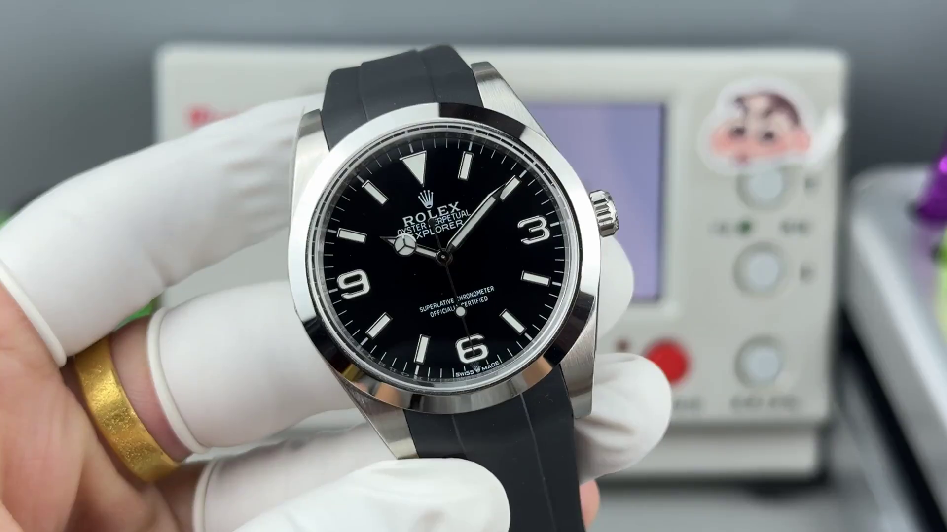 1:1 Clone Rolex Explorer 224270 Black Dial 39mm - QualitySwissReplica