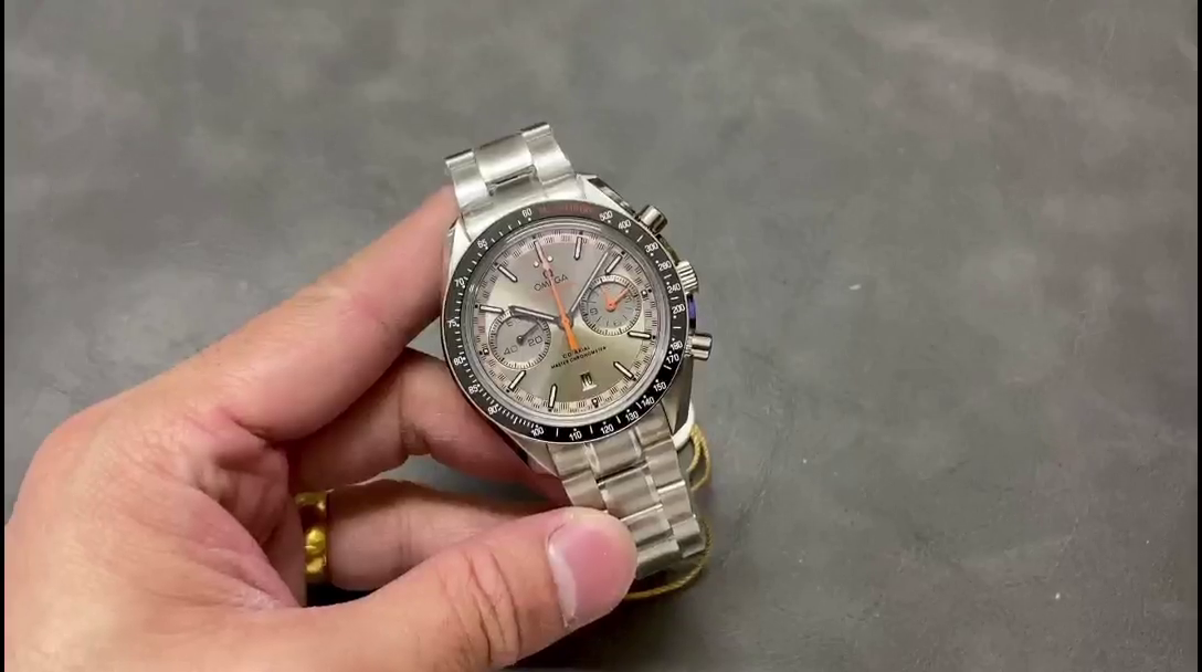 Omega Speedmaster Grey Dial 329.30.44.51.06.001 Replica Racing Chronograph Watch - QualitySwissReplica