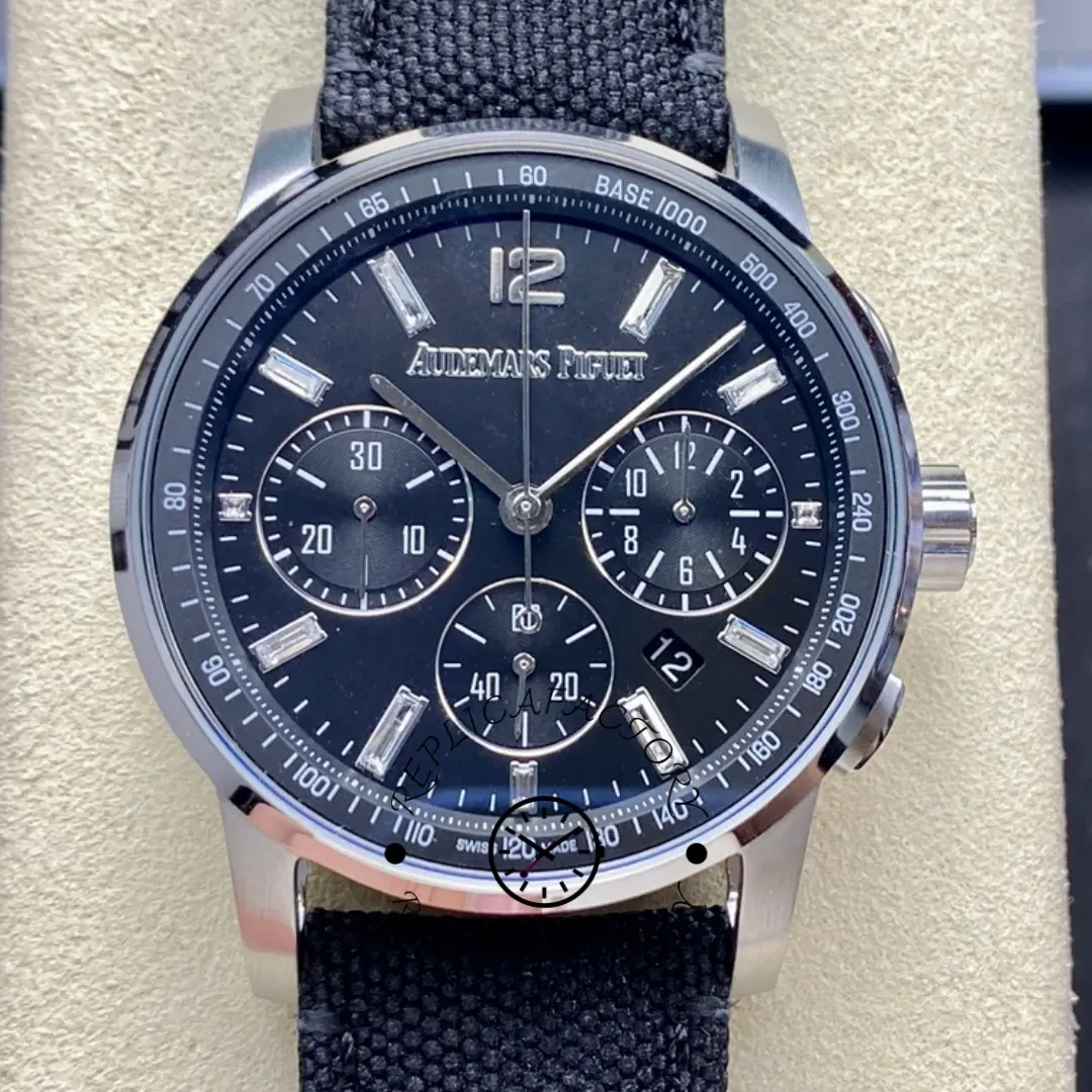 AP CODE 11.59 Automatic 1:1 Clone 26393NB.OO.A002KB.01 Black Dial Men's Watch - QualitySwissReplica