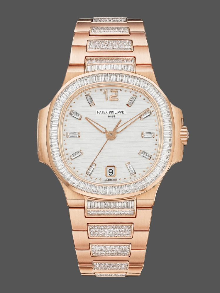 Clone Patek Philippe Nautilus 7014/1R-001 Ladies Watch - QualitySwissReplica