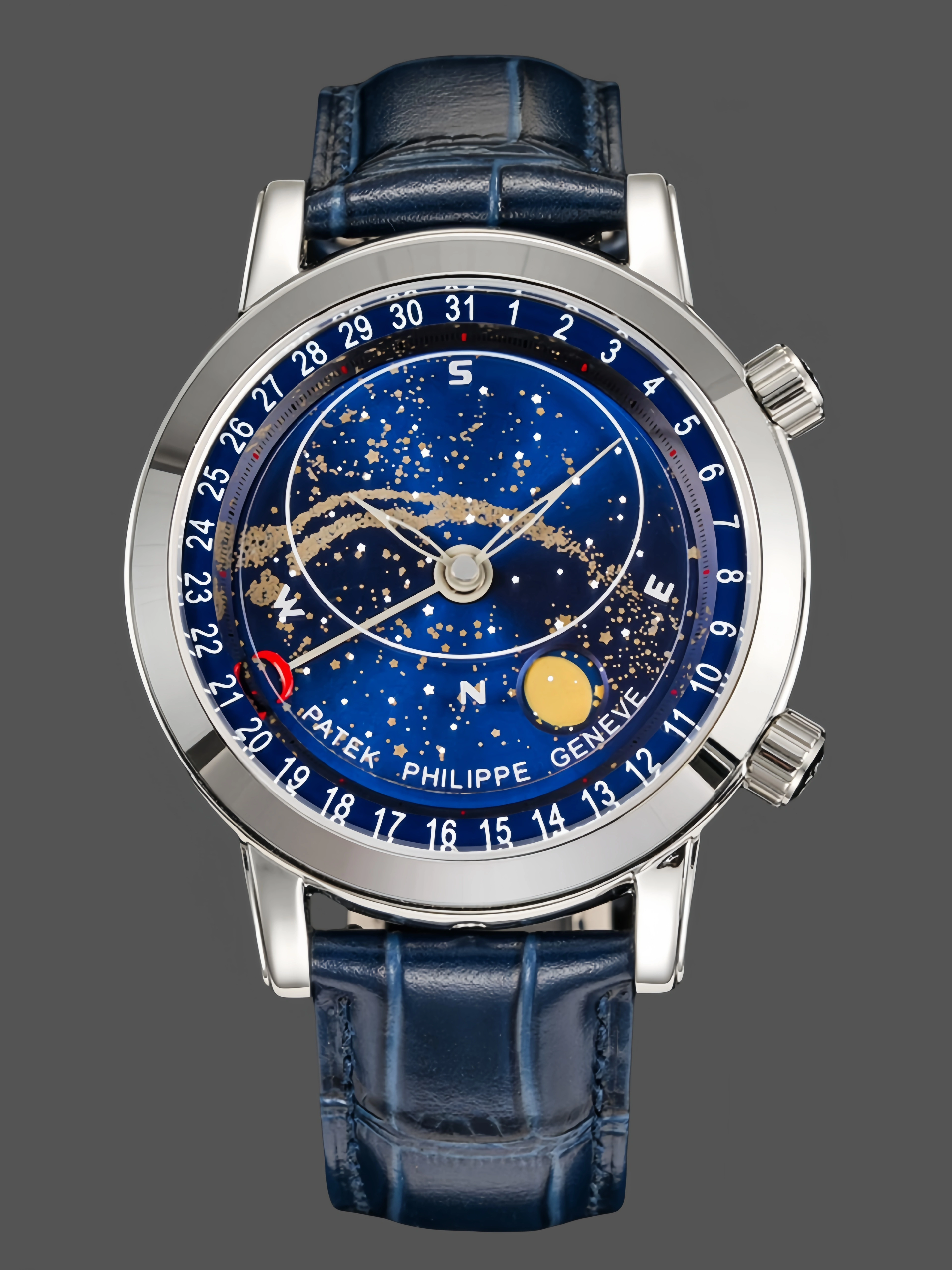 Patek Philippe Grand Complications Celestial Moon Age 6102P-001 - QualitySwissReplica