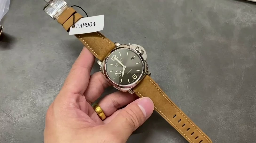Panerai PAM00904 Luminor Due 1:1 Clone 3 Days Date 42mm Gray Dial - QualitySwissReplica