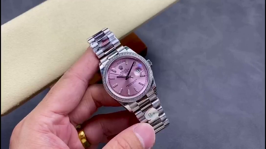 Rolex Day Date President 36mm White Gold President Bracelet 128349rbr 0053 - QualitySwissReplica