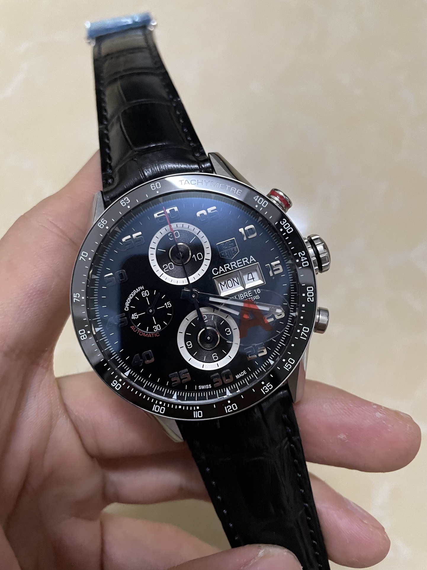 TAG Heuer Carrera Calibre 16 43MM Day Date CV2A1R.FC6235 Automatic 43mm - QualitySwissReplica