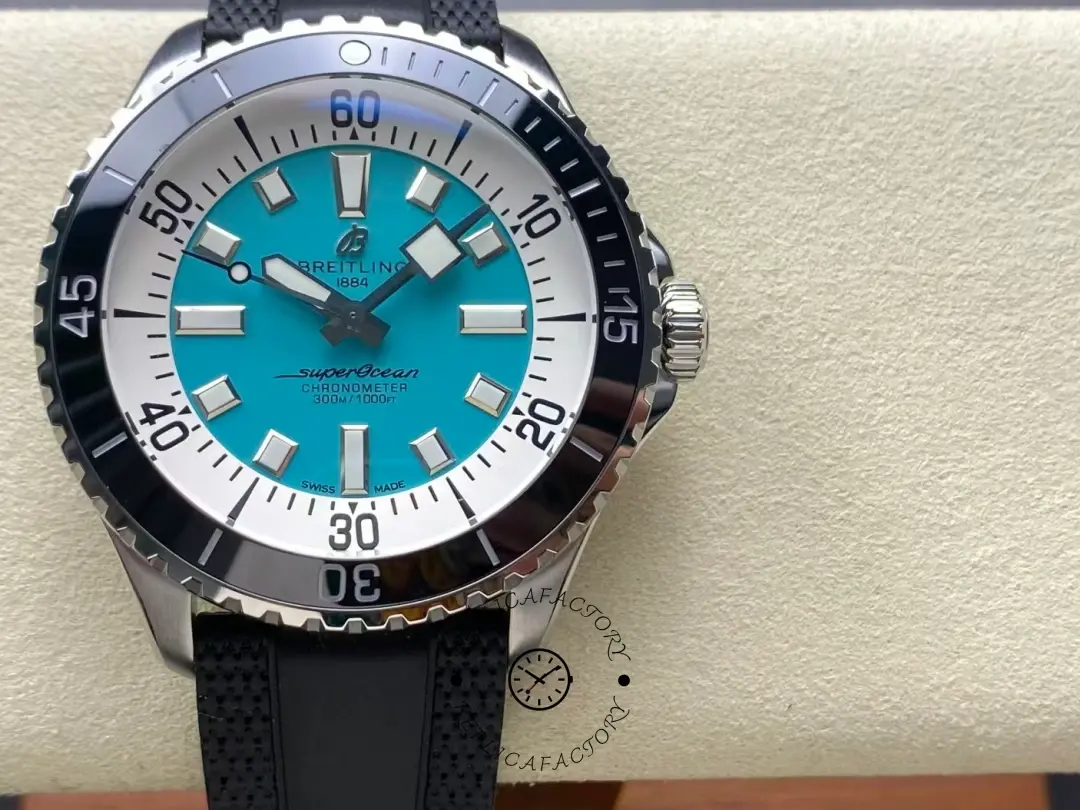 Breitling Superocean Automatic Replica A17376211L2S1 44mm Black Ceramic Bezel - QualitySwissReplica