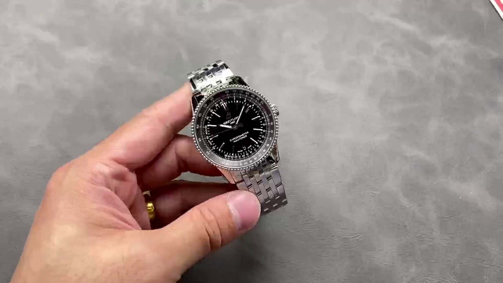 Breitling Navitimer 1:1 Clone Automatic 38 Men's Watch A17325241B1A1 Stainless Steel - QualitySwissReplica