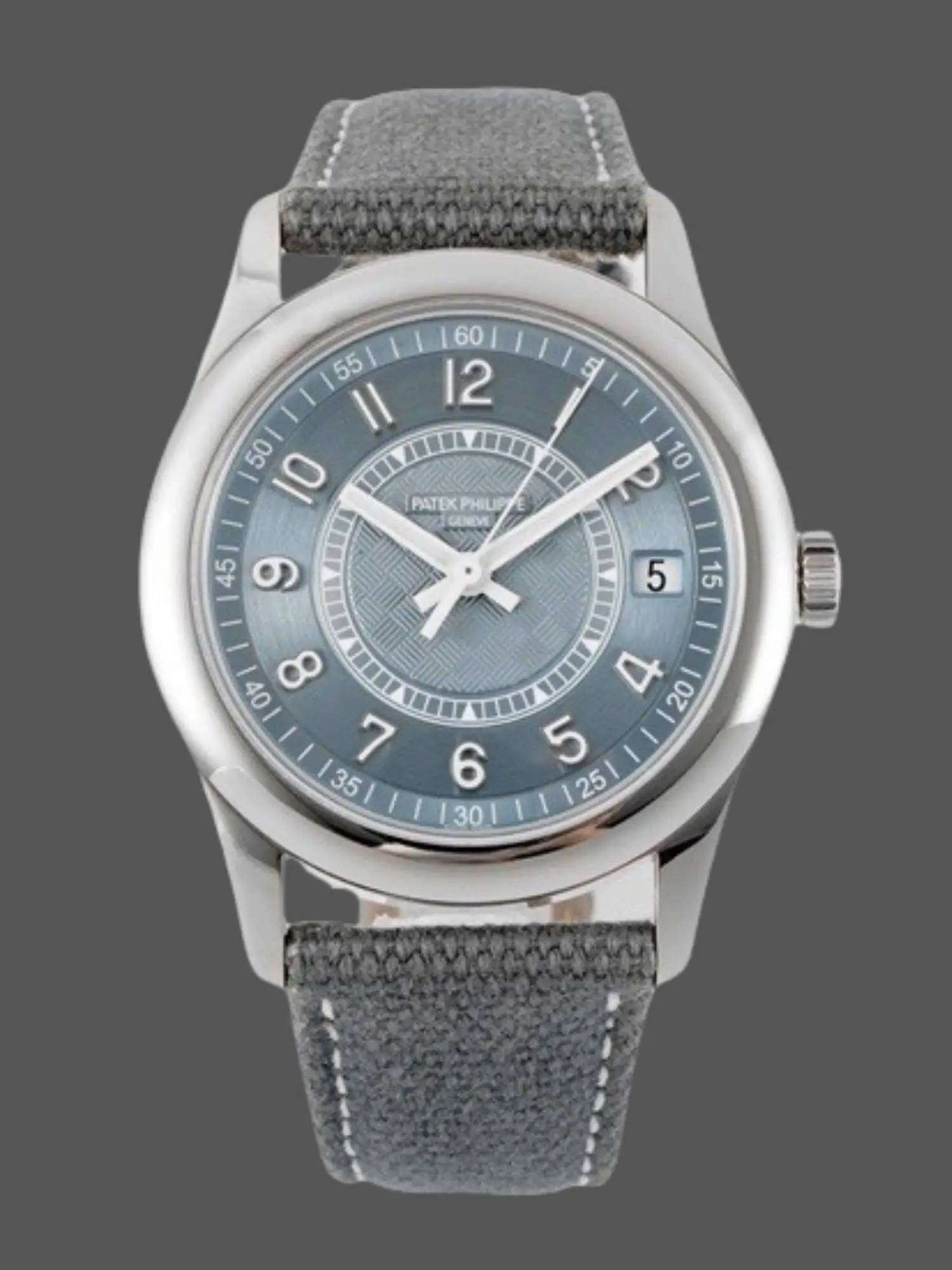 Replica Patek Philippe Limited Edition Calatrava 40mm 6007A 001 Blue Dial Mens Watch - QualitySwissReplica