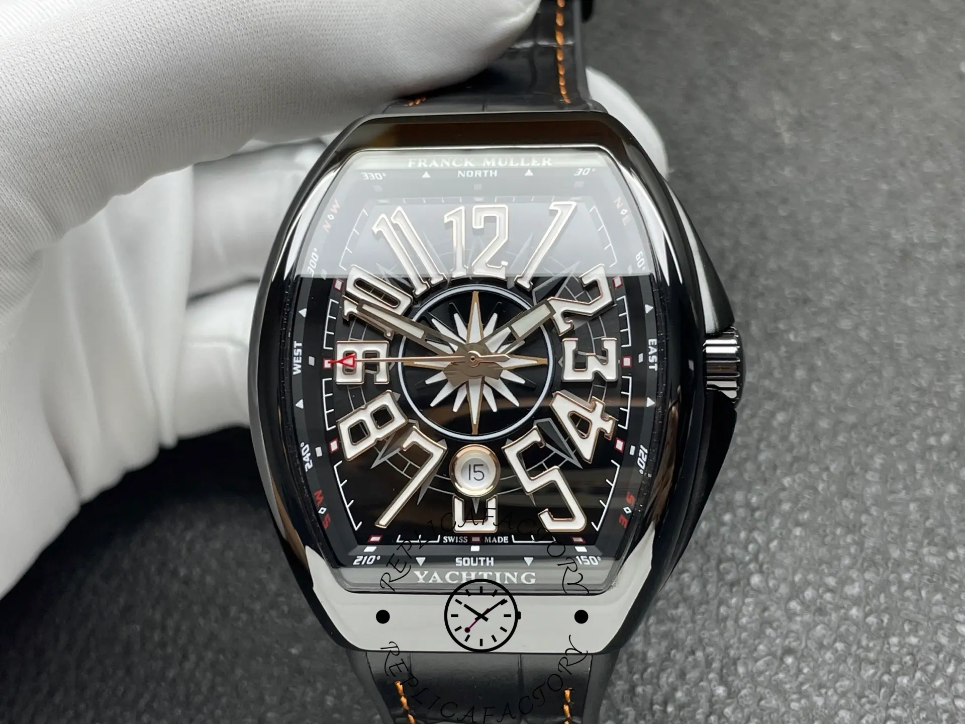 Franck Muller V 45 SC DT YACHT CR NR 1:1 Clone Watch - QualitySwissReplica