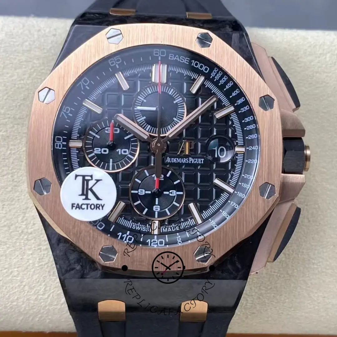 AP 26406FR.OO.A002CA.01 Royal Oak Offshore Chronograph 1:1 Clone Black Dial - QualitySwissReplica