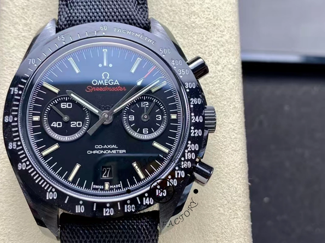 Omega Speedmaster Moonwatch 311.92.44.51.01.007 1:1 Clone Ceramic Chronograph - QualitySwissReplica