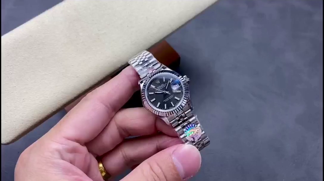 Rolex Datejust 279174 0011 28 mm Dark Grey Dial Women's Watch - QualitySwissReplica