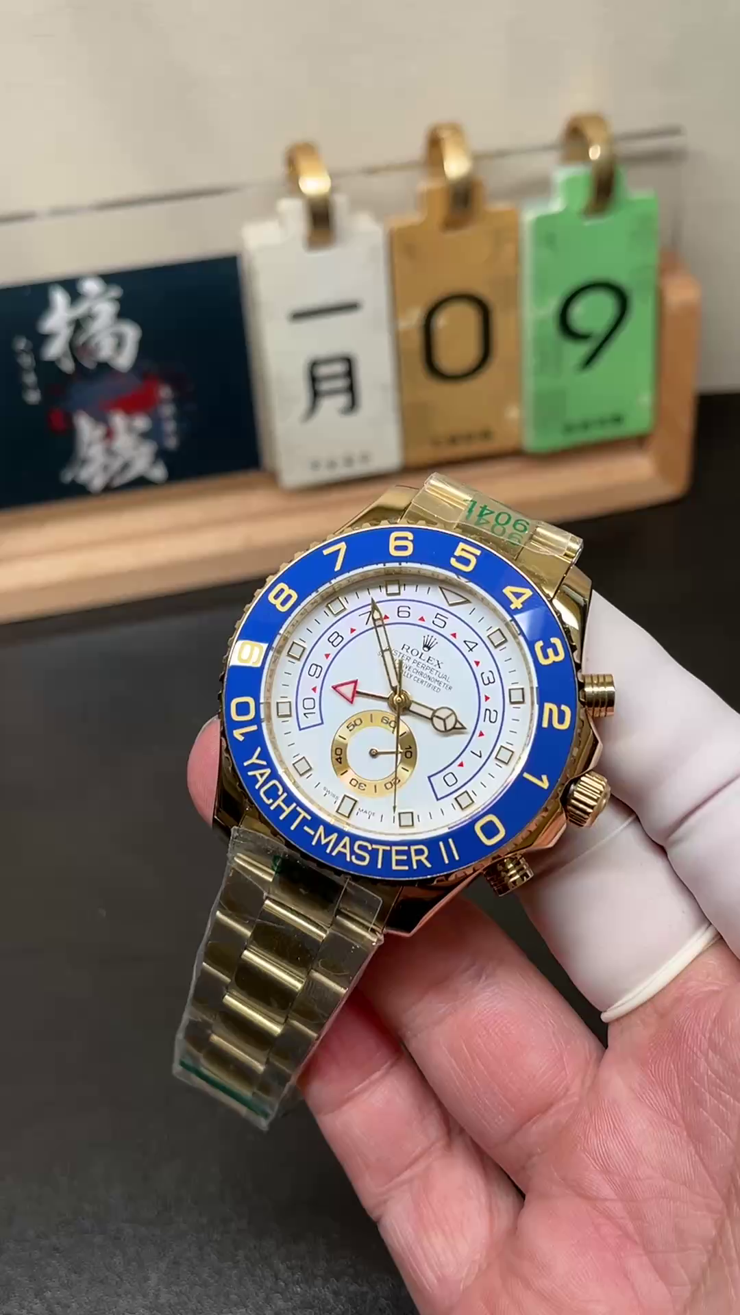 Rolex Yacht-Master II 116688 White Dial 44mm Mens replica watch - QualitySwissReplica