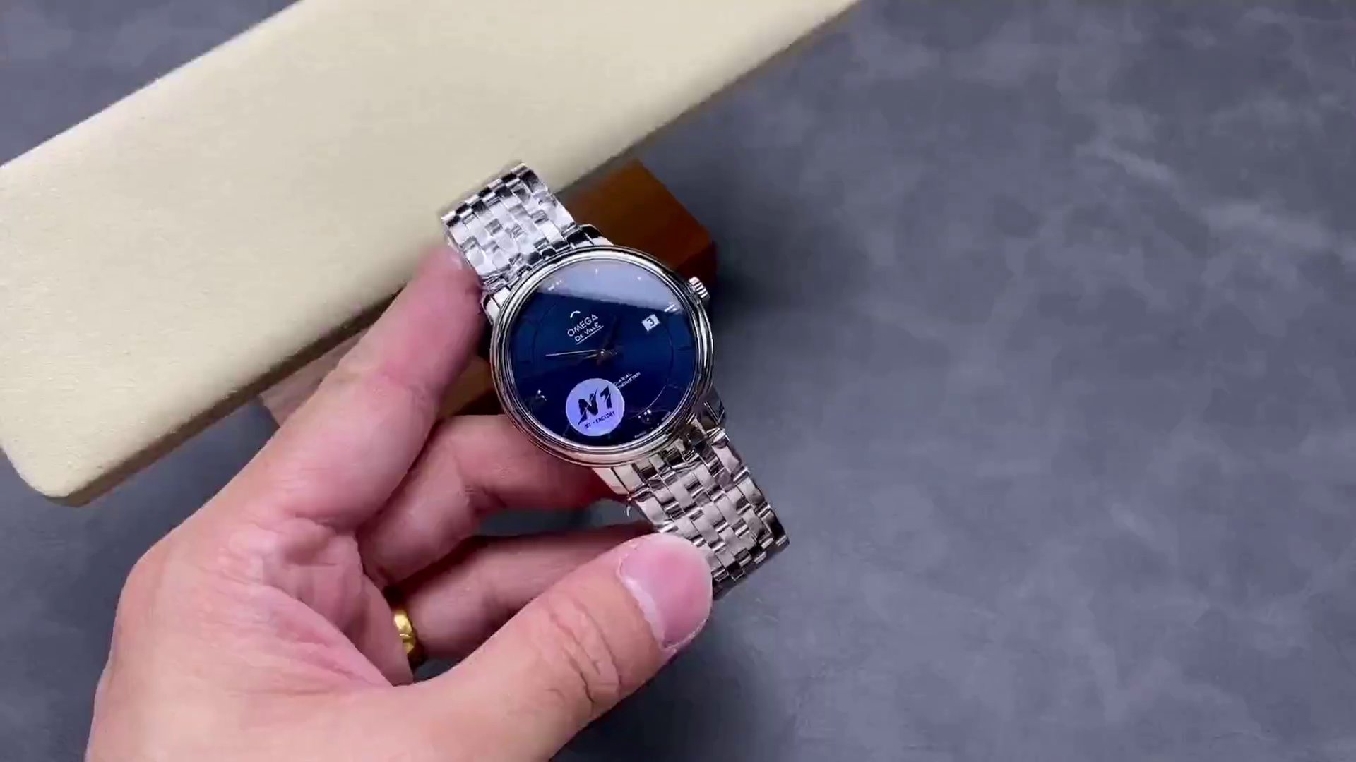 Omega De Ville Prestige Chronometer 424.10.40.20.03.001 Clone - QualitySwissReplica