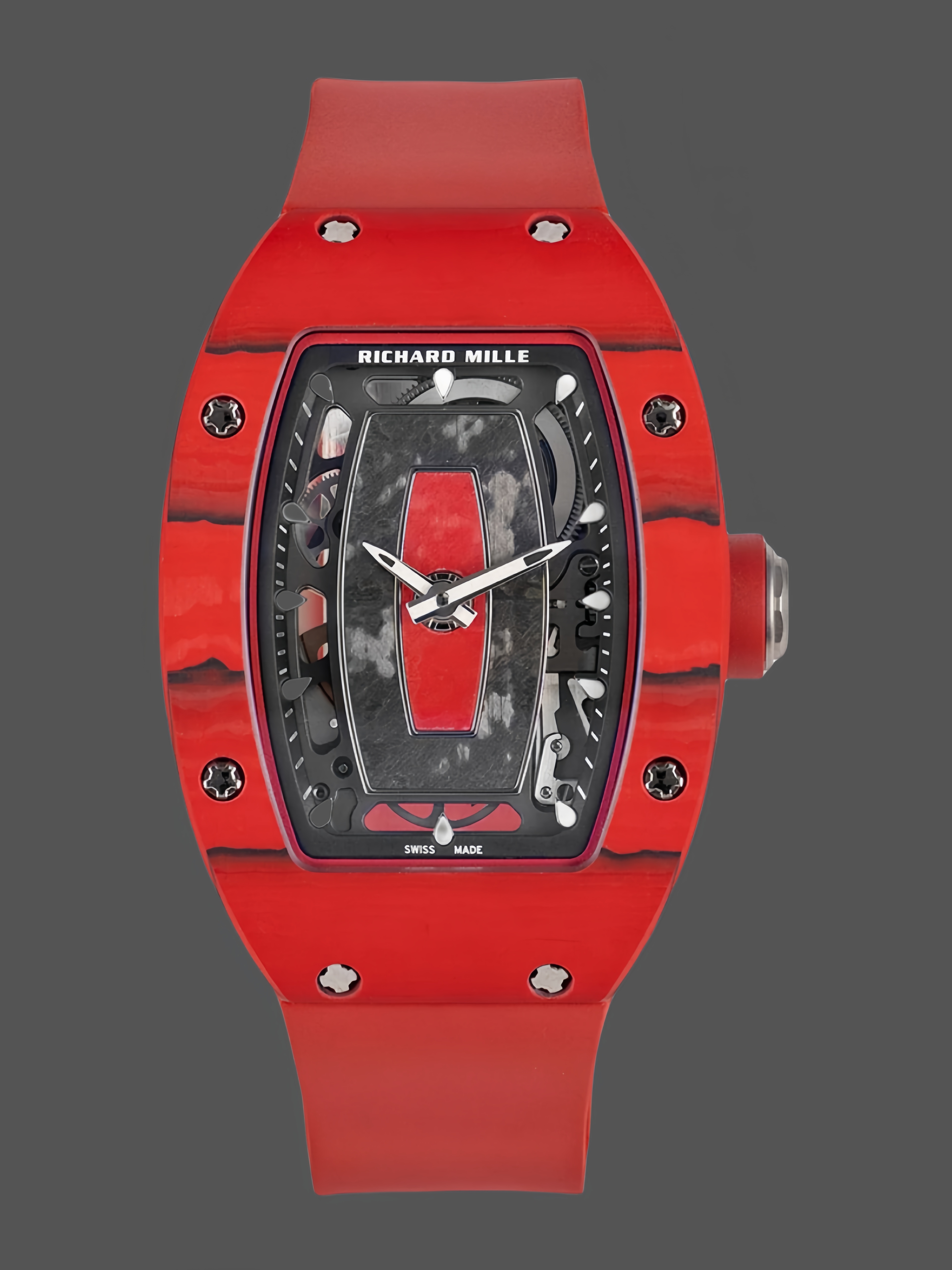 Richard Mille RM07-01 Automatic Racing Red Carbon Limited Edition 46mm Ladies Watch - QualitySwissReplica