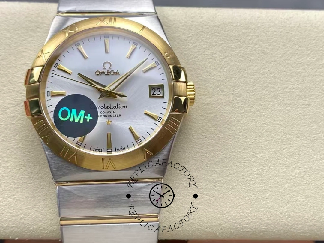 Omega Constellation Co-Axial 123.20.38.21.02.002 New Men's Luxury Replica Watch - QualitySwissReplica
