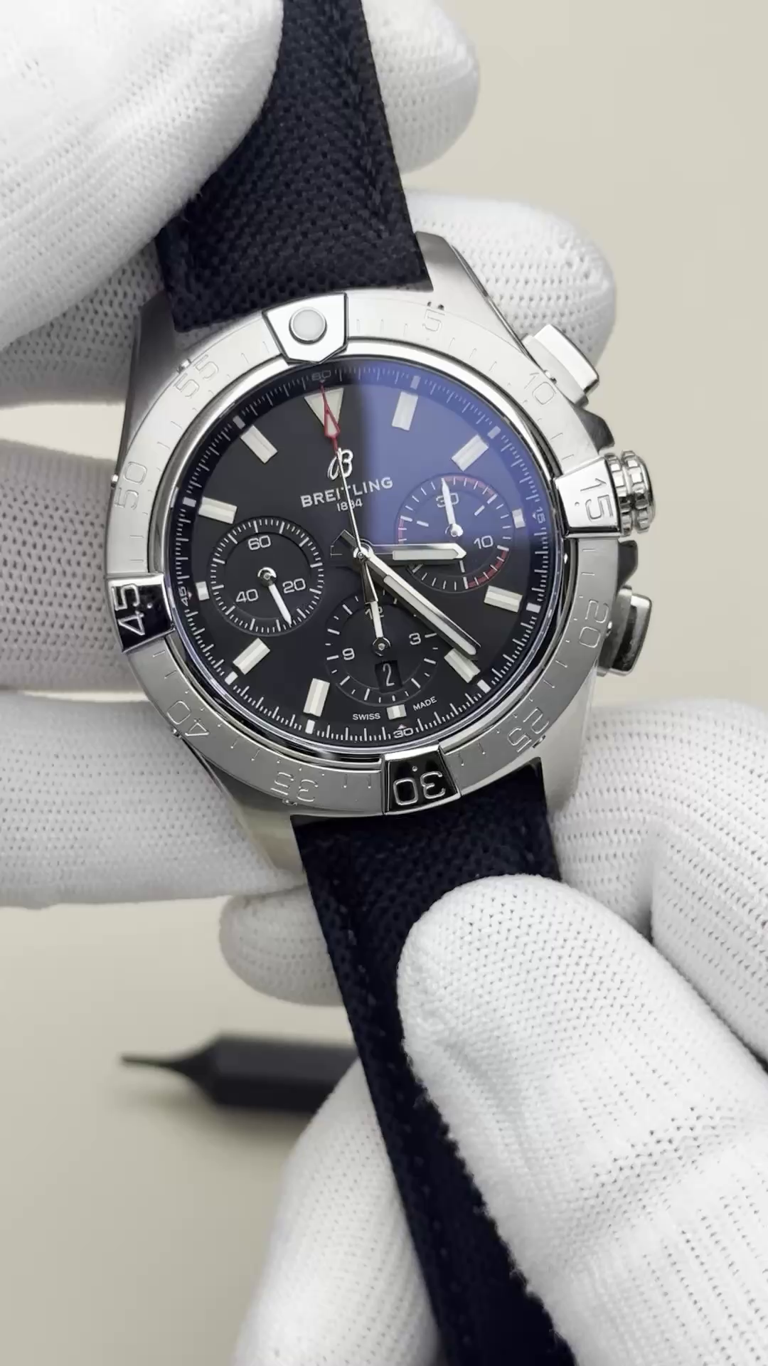 Breitling Avenger B01 Chronograph 42 Steel Men's Watch AB0146101B1X1 Replica - QualitySwissReplica