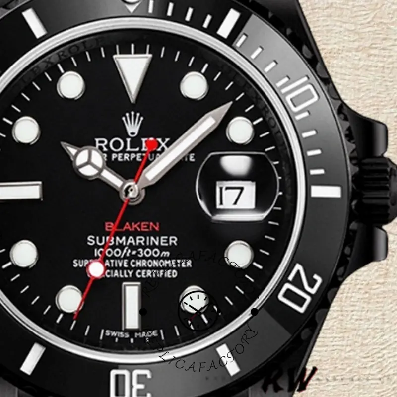 Rolex Submariner 116610 Black Dial 40mm Mens Replica Watch - QualitySwissReplica