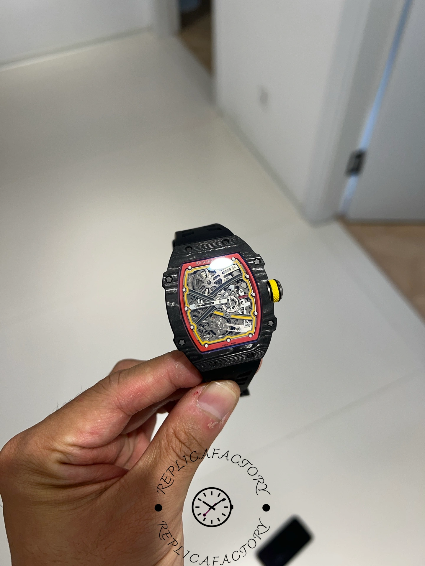 Richard Mille RM67-02 Alexander Zverev 38.7 mm x 47.52 mm - QualitySwissReplica