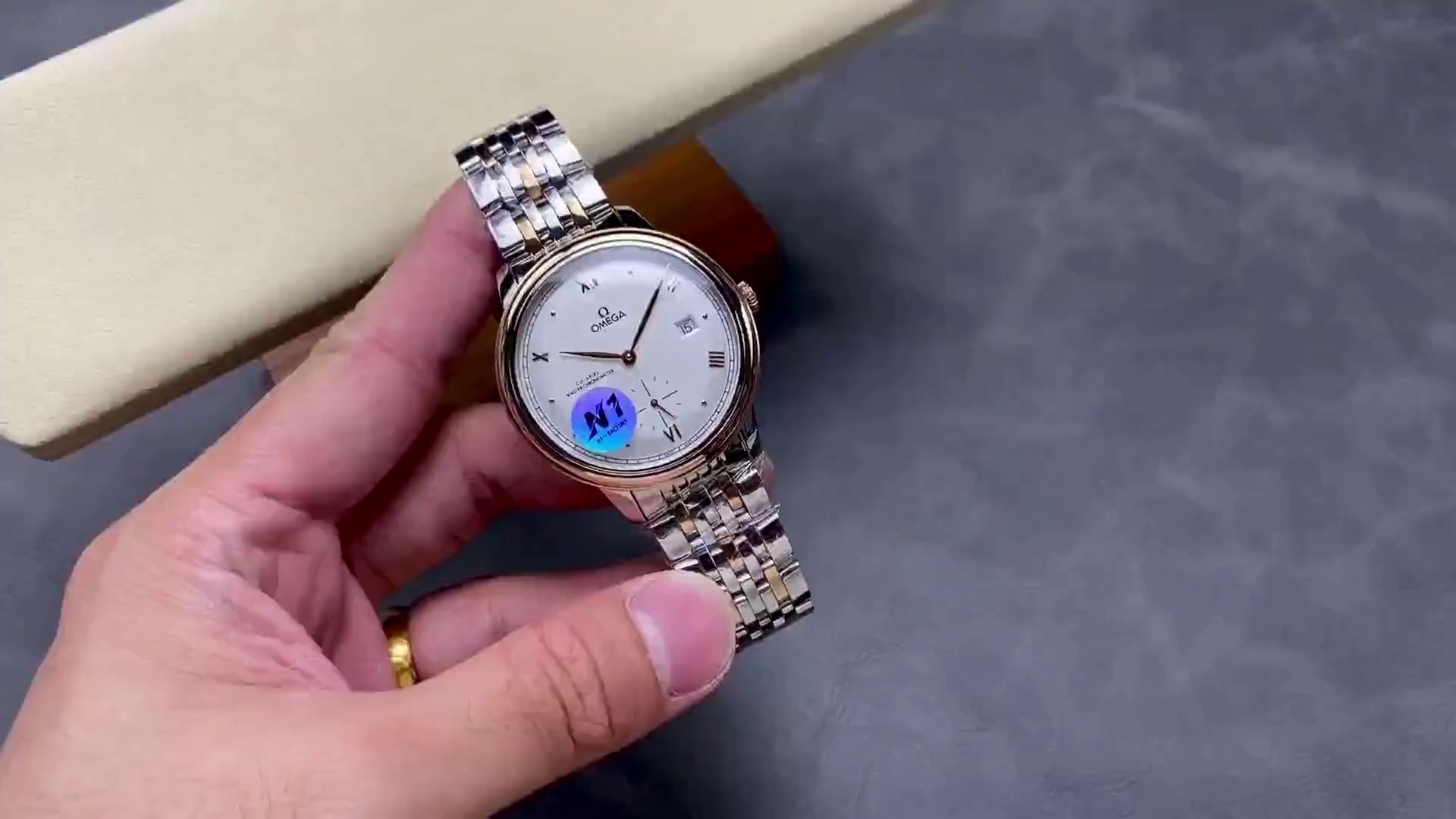 Omega De Ville Prestige Clone Automatic 434.20.41.20.02.001 41mm - QualitySwissReplica