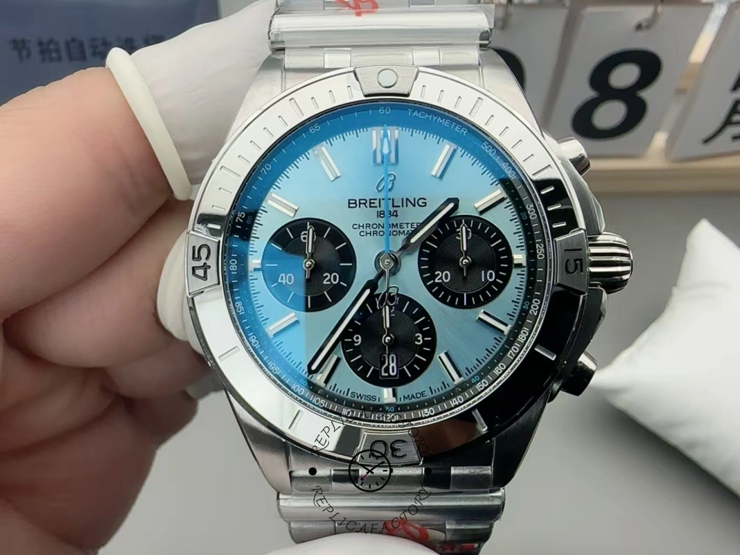 Breitling Chronomat B01 42 Steel Bracelet PB0134101C1S1 Replica - QualitySwissReplica