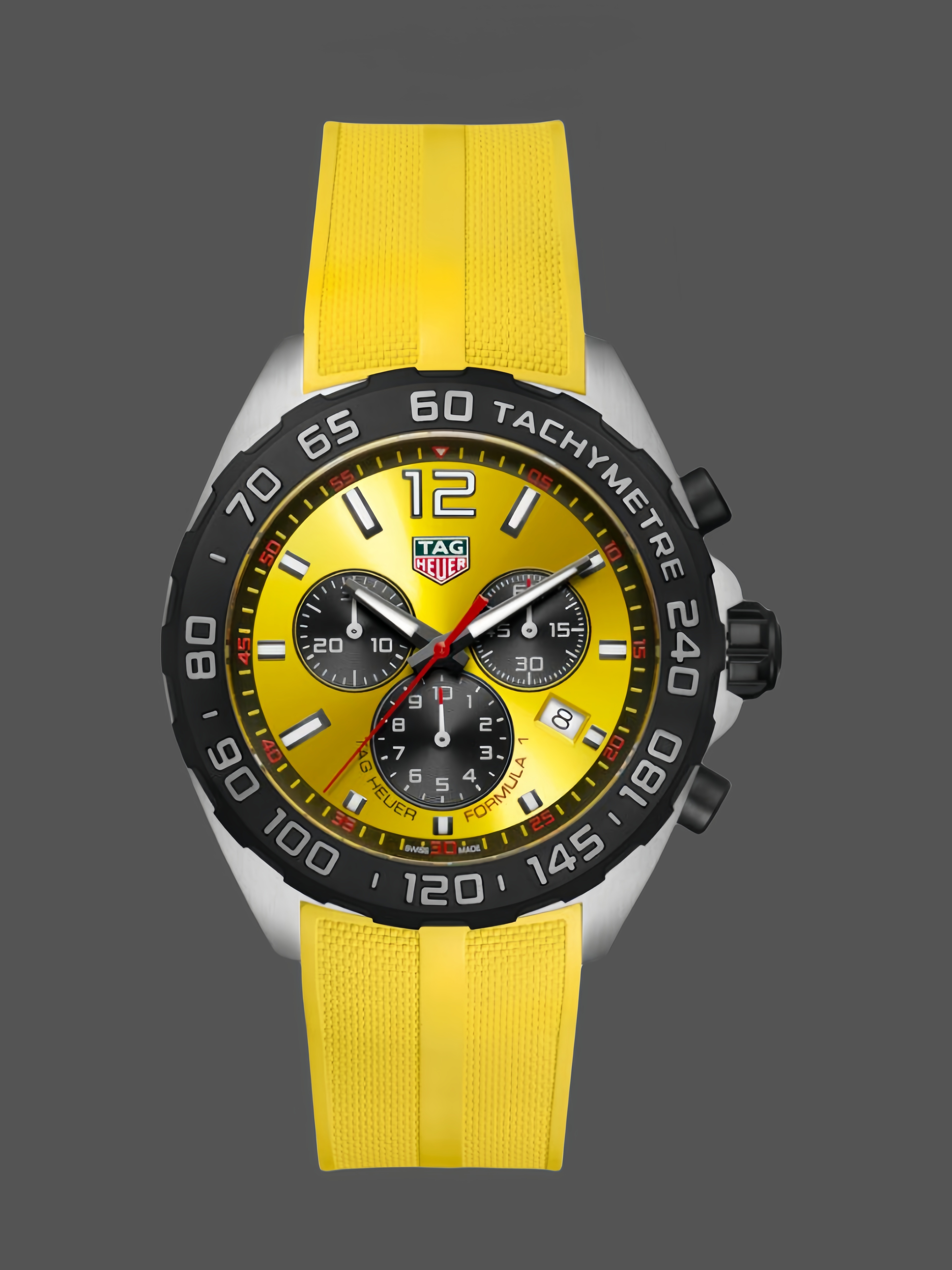 TAG Heuer Formula 1 Chronograph Yellow Dial CAZ101AM.FT8054 Quartz - QualitySwissReplica