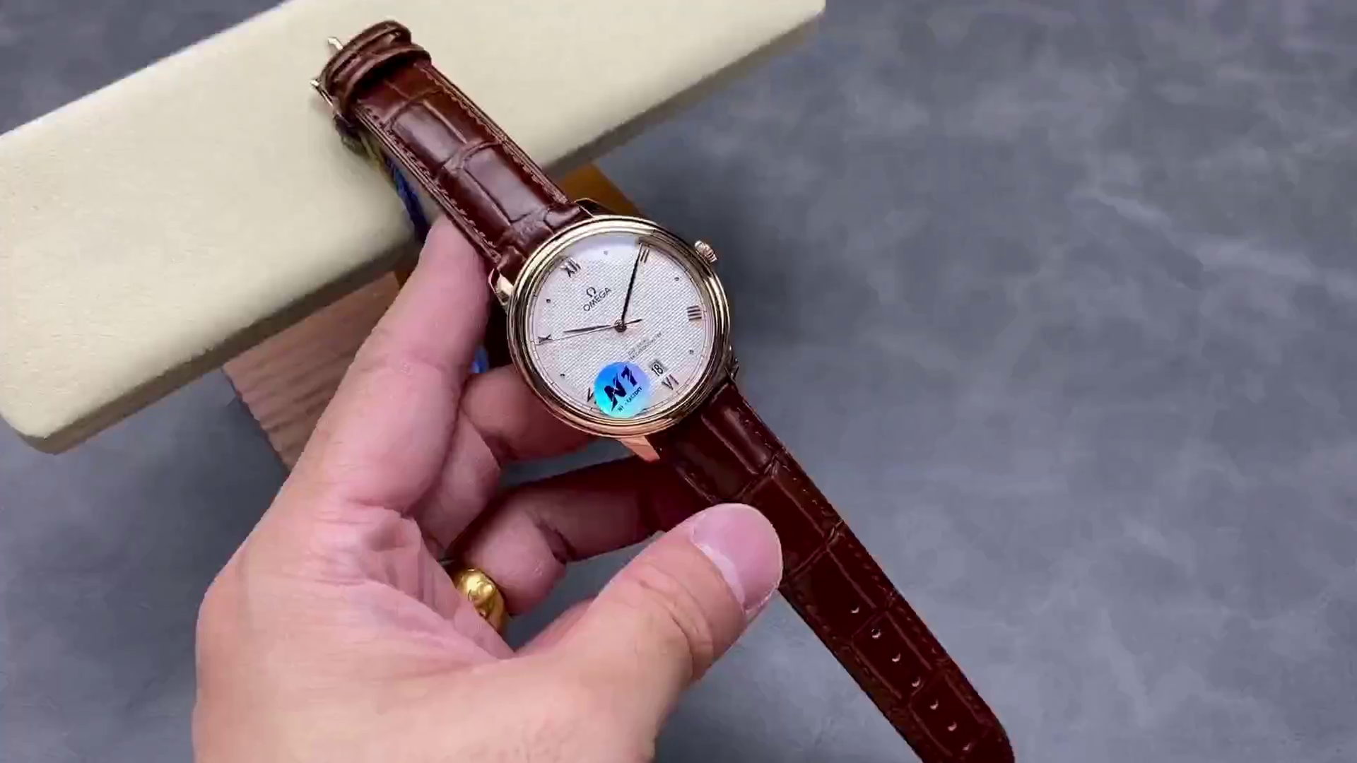 Omega De Ville Prestige Co‑Axial Master 40mm 434.53.40.20.02.001 Clone - QualitySwissReplica