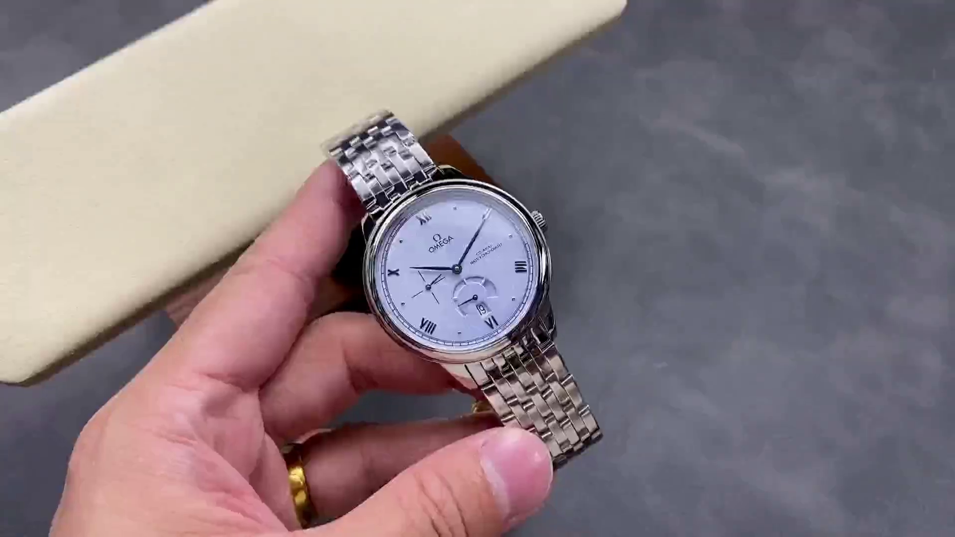 Omega De Ville Prestige Chronometer 434.10.41.21.03.001 41mm Replica - QualitySwissReplica