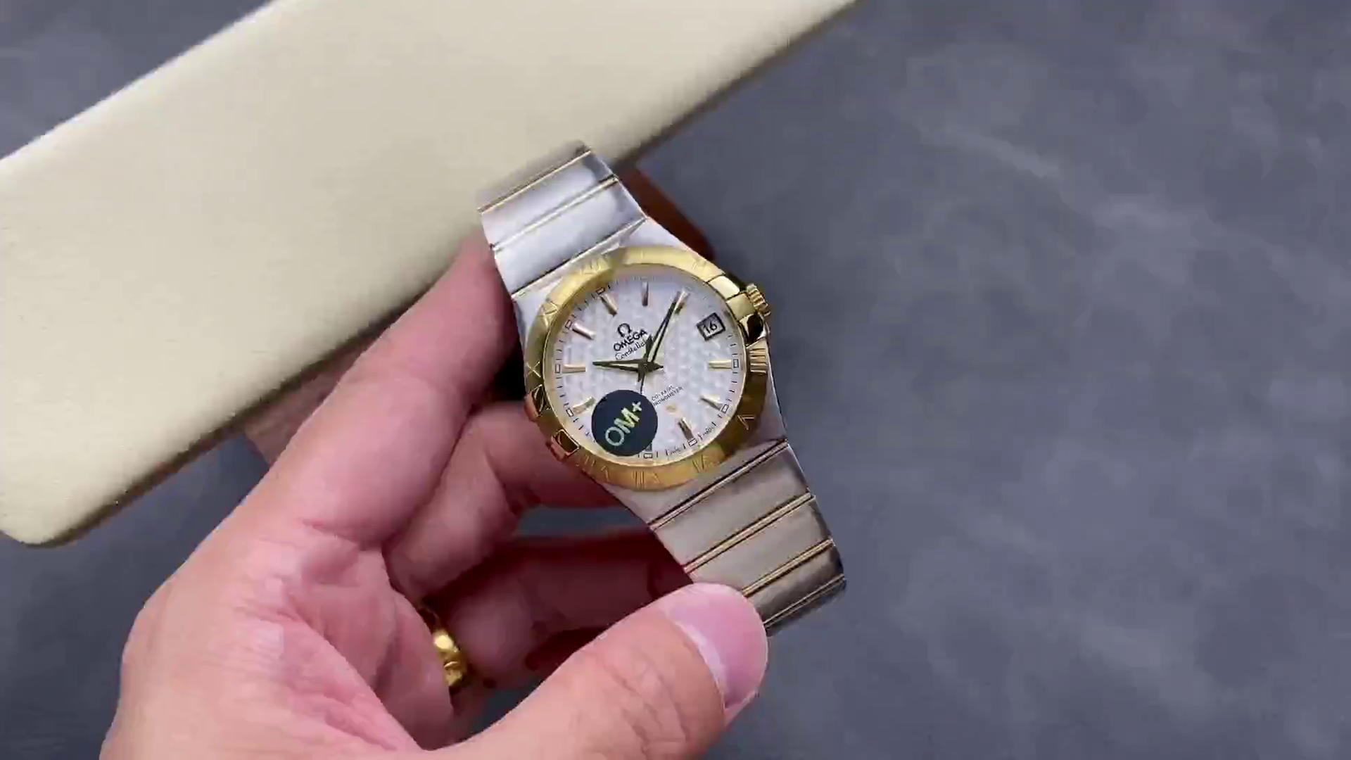 Omega Constellation 38MM 123.20.38.21.02.009 Clone Automatic Movement - QualitySwissReplica