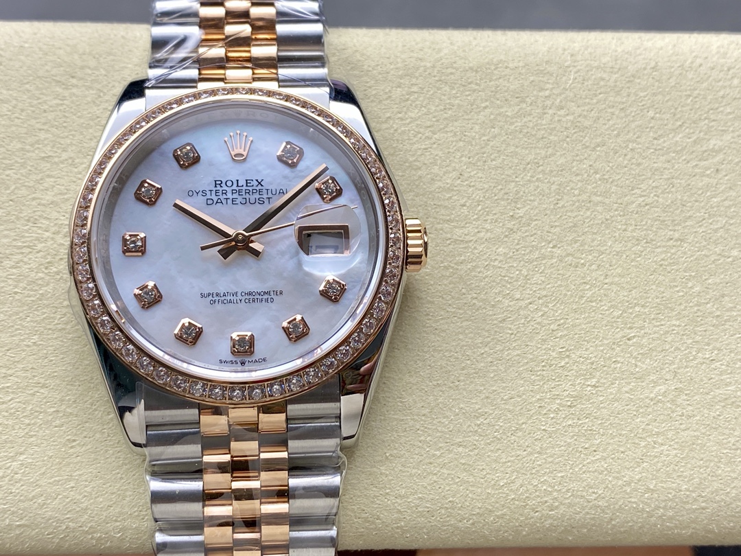 Rolex Datejust 126231 0021 Mother-of-Pearl Dial 36mm Jubilee Bracelet - QualitySwissReplica