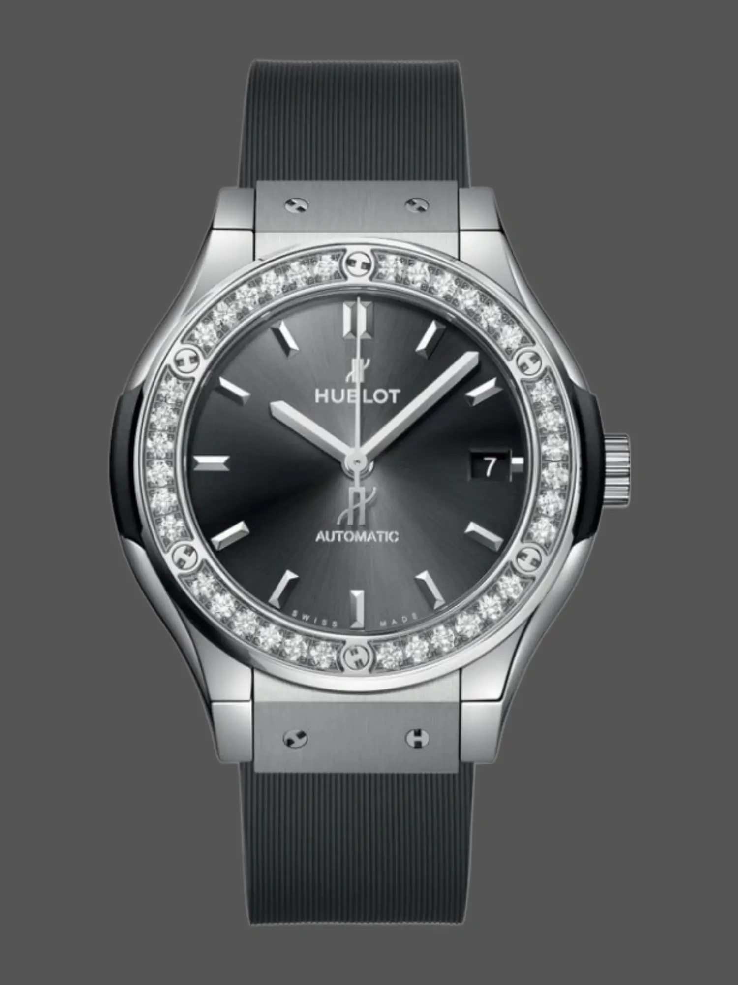 Hublot Classic Fusion Replica 38 Titanium Diamond-Set 565.NX.7071.RX.1204 - QualitySwissReplica
