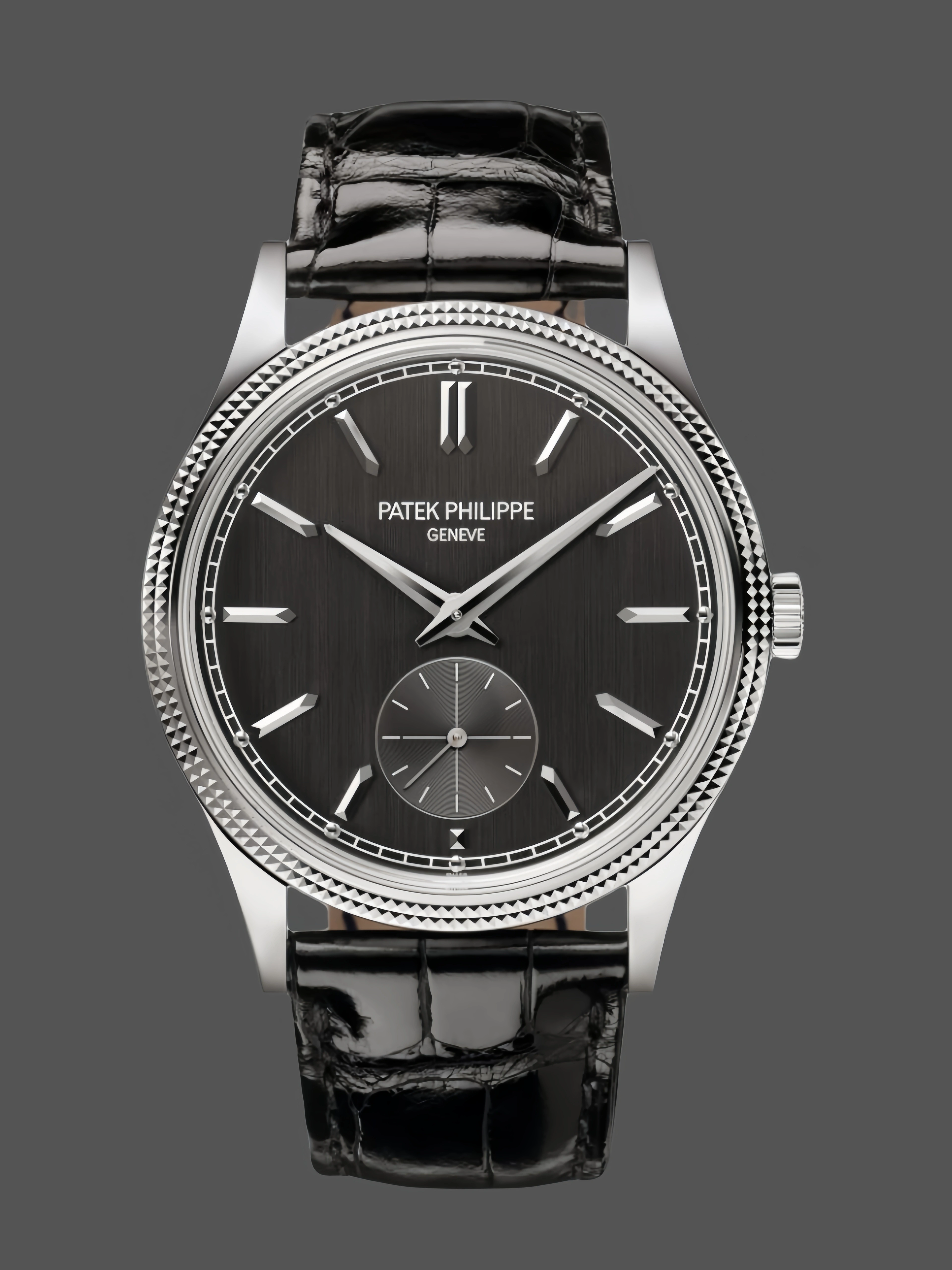 Patek Philippe Calatrava White Gold 6119G 001 Replica Watch - QualitySwissReplica