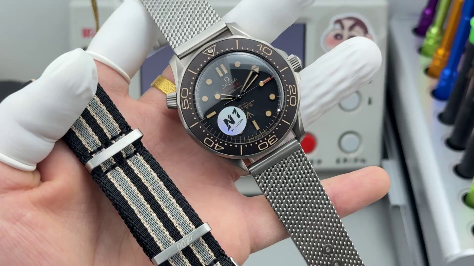 Omega Seamaster Diver 300M Replica 42mm 210.90.42.20.01.001 - QualitySwissReplica