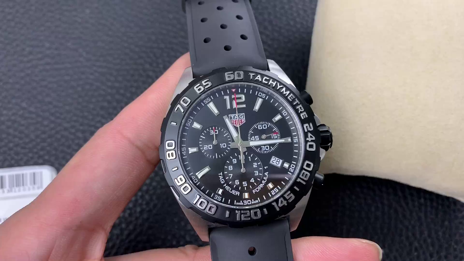 Tag Heuer Formula 1 Chronograph Black Dial CAZ1010.FT8024 Quartz 43mm - QualitySwissReplica