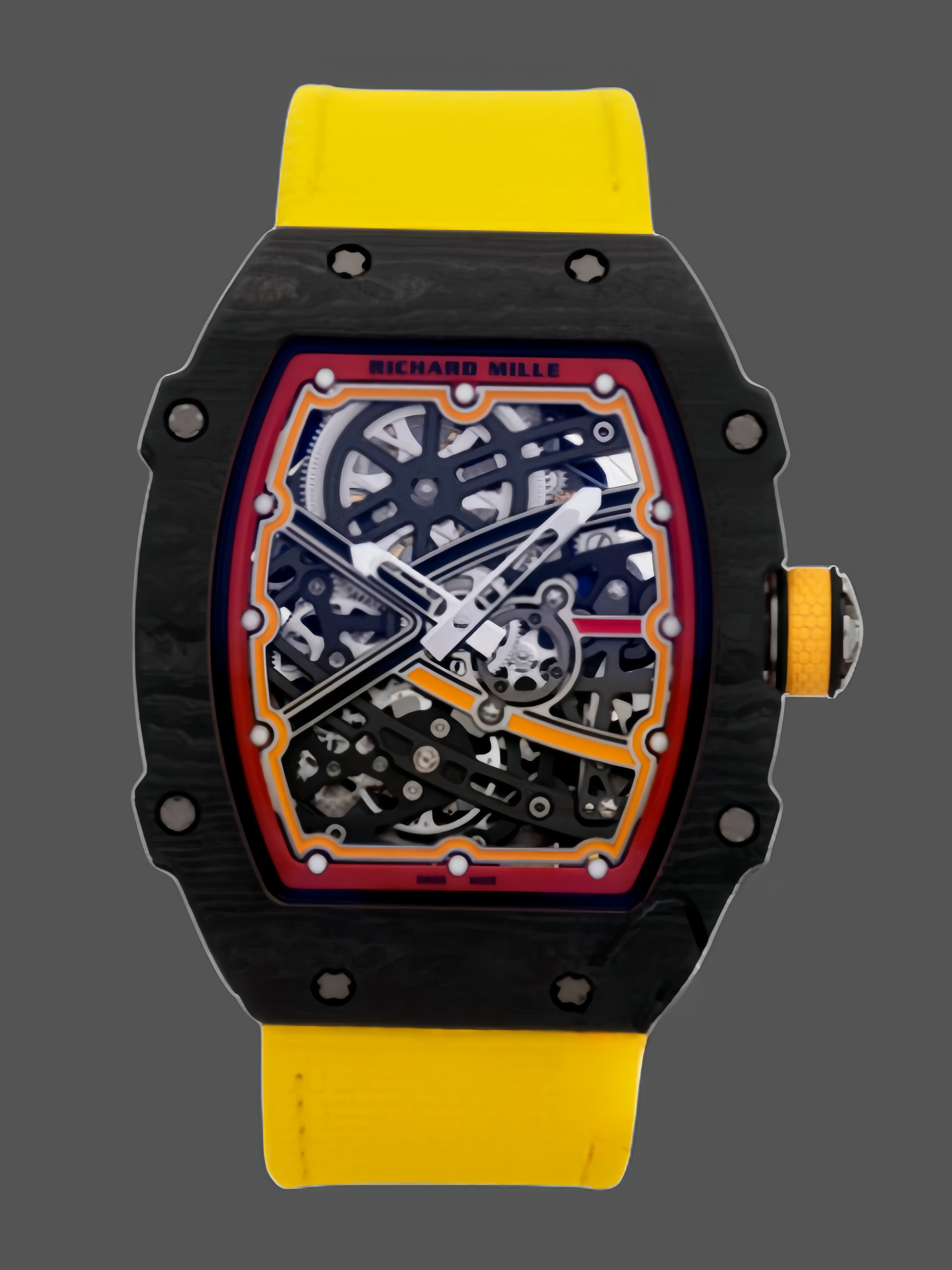 Richard Mille RM 67-02 Automatic Sebastian Ogier Black Yellow - QualitySwissReplica