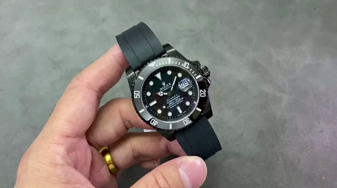 Rolex Blaken Submariner 116610 Black Dial DLC 40mm Men's Watch - QualitySwissReplica