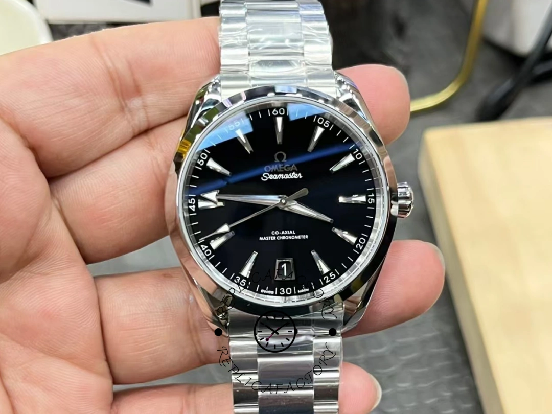 Omega Seamaster Aqua Terra 220.10.41.21.01.002 Black Dial 41MM Replica - QualitySwissReplica