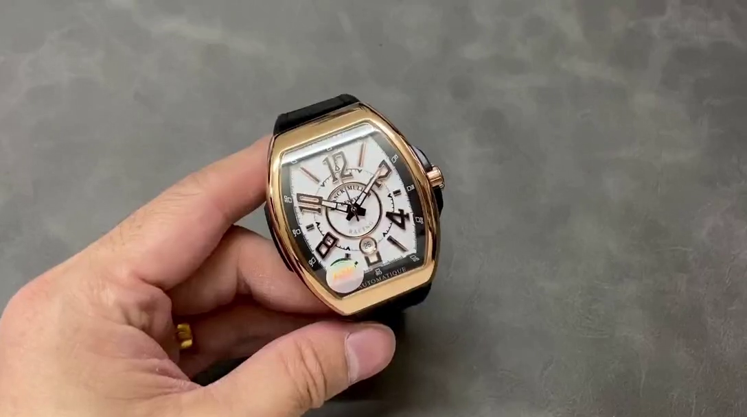 Franck Muller Vanguard Racing Automatic 45SCRCINGWHTGLD - QualitySwissReplica