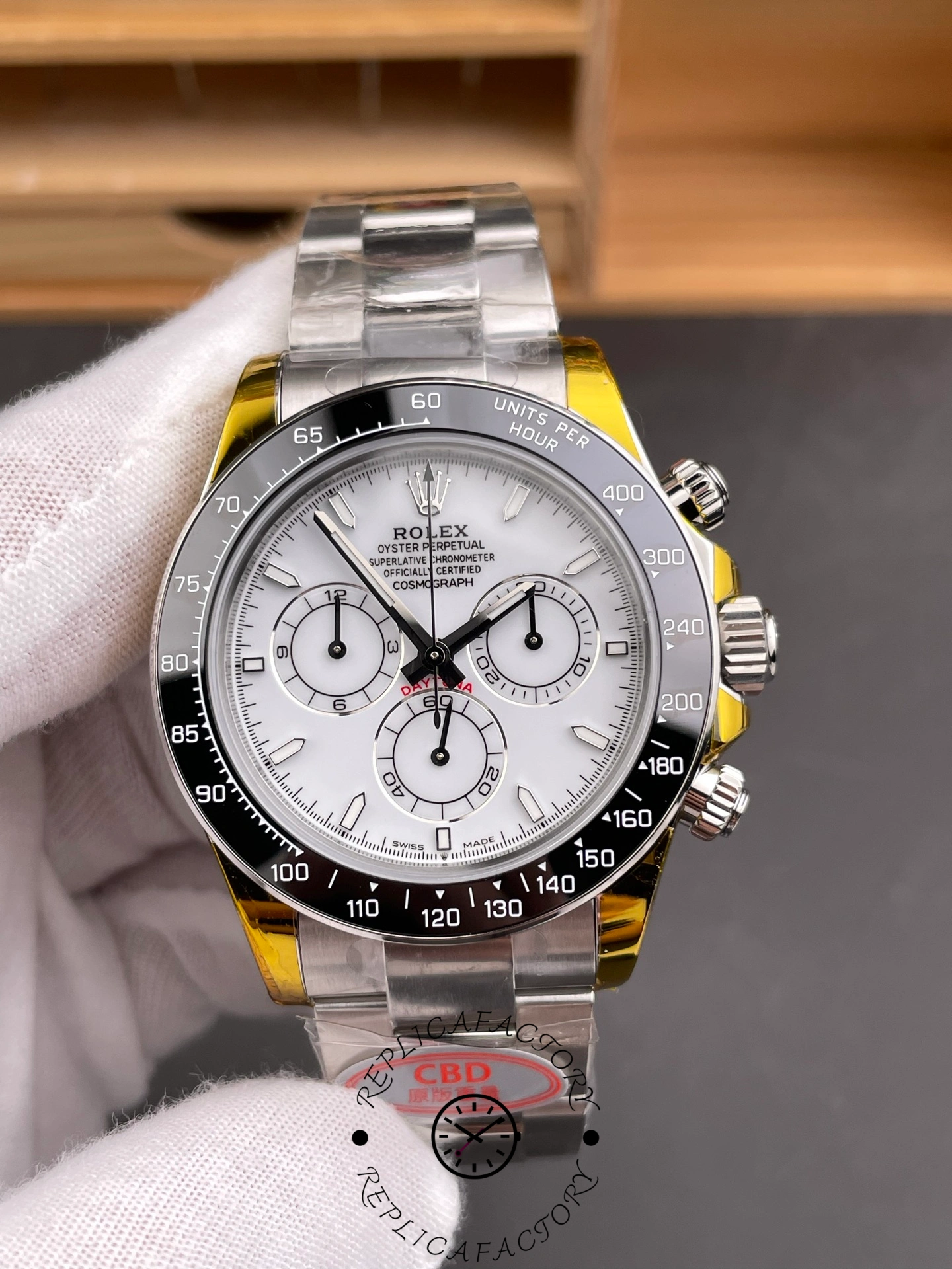 1:1 Rolex Daytona 126502 Platinum Rolesium White Grand Feu Enamel Dial 2026 - QualitySwissReplica