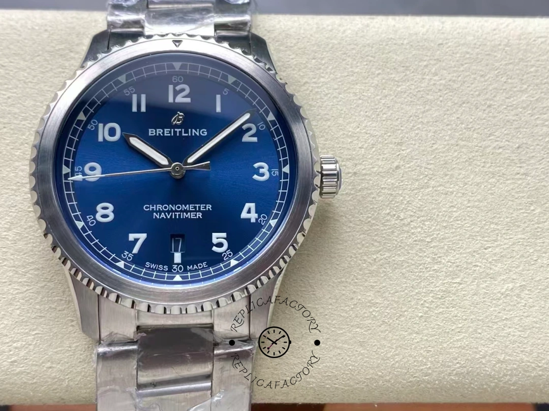 Breitling Navitimer 8 Automatic Blue Dial Men's Watch 41mm A17314101C1A1 1:1 Clone - QualitySwissReplica