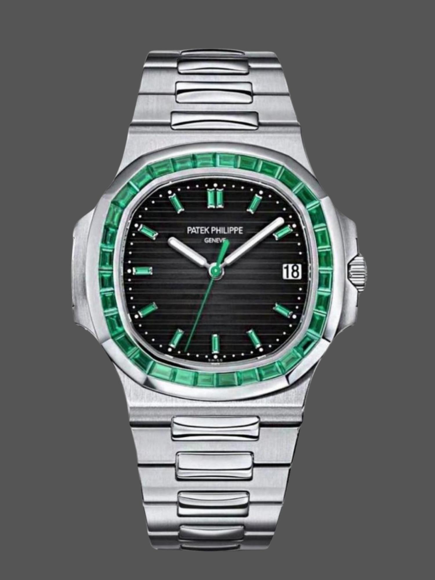 Replica Patek Philippe Nautilus 5711 113P 40mm Mens Watch - QualitySwissReplica