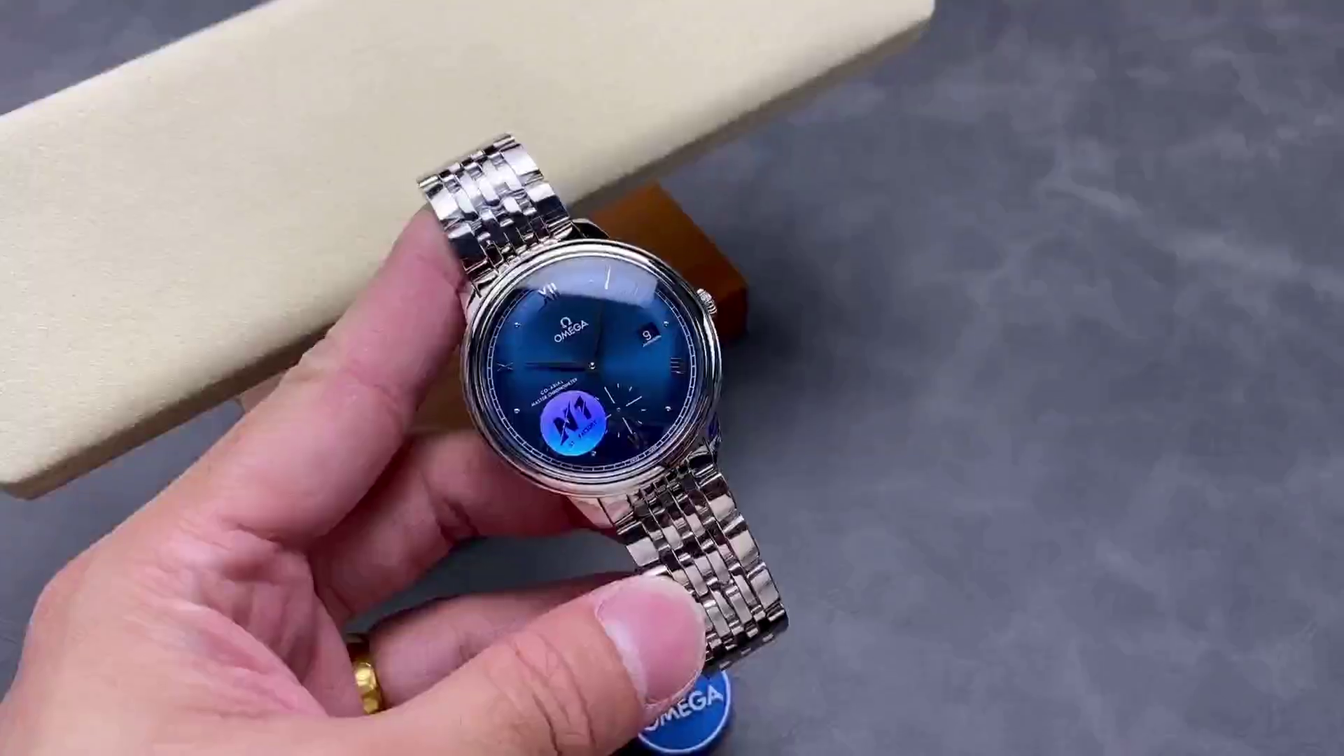 Omega De Ville Prestige 434.10.41.20.03.001 41 mm Clone - QualitySwissReplica