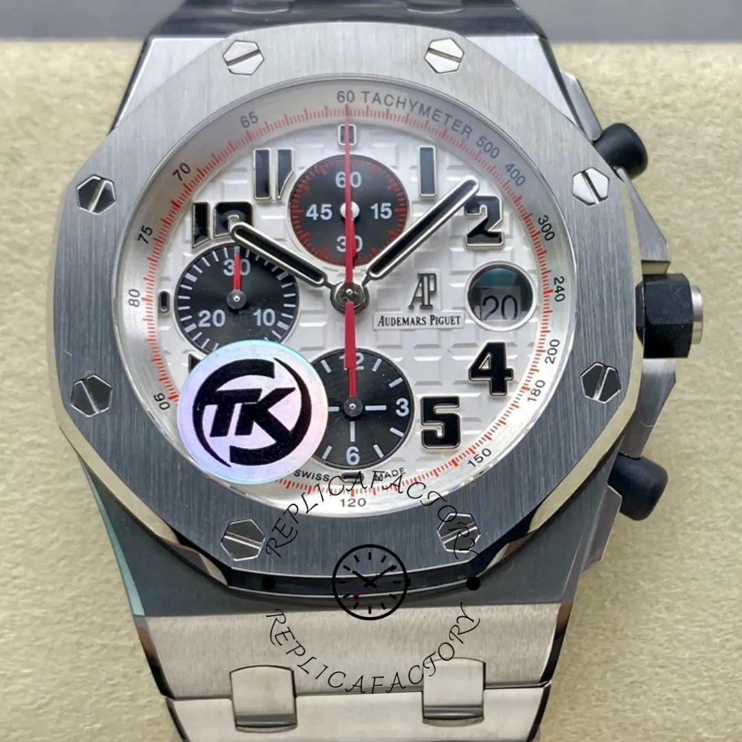AP 26170ST.OO.1000ST.01 Royal Oak Offshore Chronograph 42 1:1 Clone Panda Watch - QualitySwissReplica