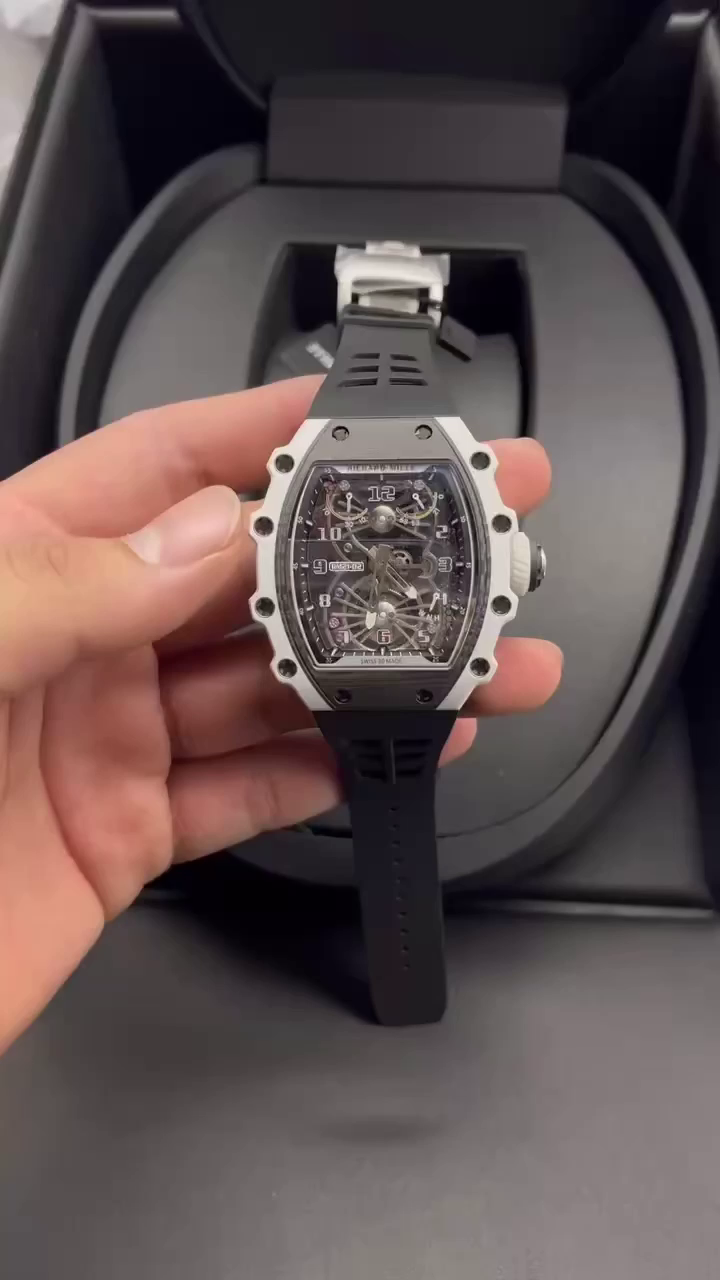 Richard Mille RM 21-02 Tourbillon Aerodyne Quarts TPT Carbon Black - QualitySwissReplica